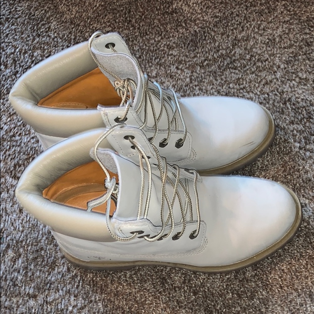 Off white Timberlands